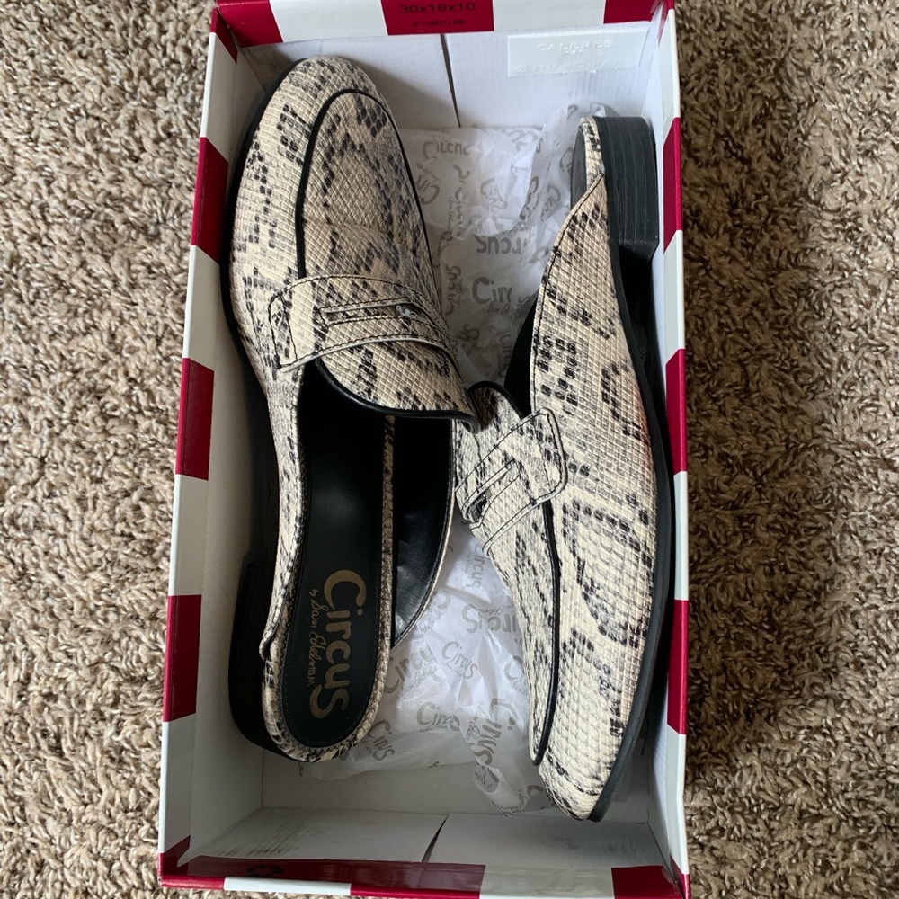 Snakeskin mules Sam Edelman